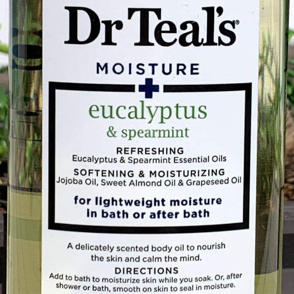 Dr. Teal's Moisturizing Bath & Body Oil Eucalyptus & Spearmint - Picture 7 of 10